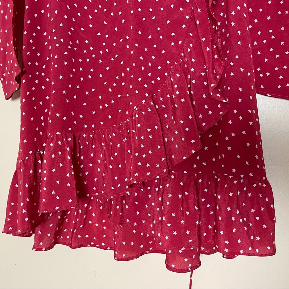 Realisation Par Red Polka Dot Long Sleeve Dress - Picture 6 of 11